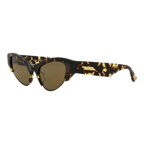 New Authentic Bottega Veneta Womens Cat Eye Havana Havana Brown Fashion Designer - Picture 2 of 4